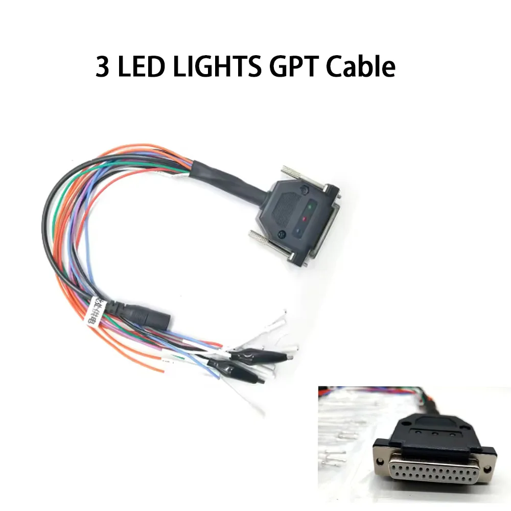 for SM2 Pro II Universal J2534 OBD2 Cable DB 25pin Eobd Scanner Tool EEPROM for V-CI R and W ECU BATT VCC KLINE CAN-L CAN