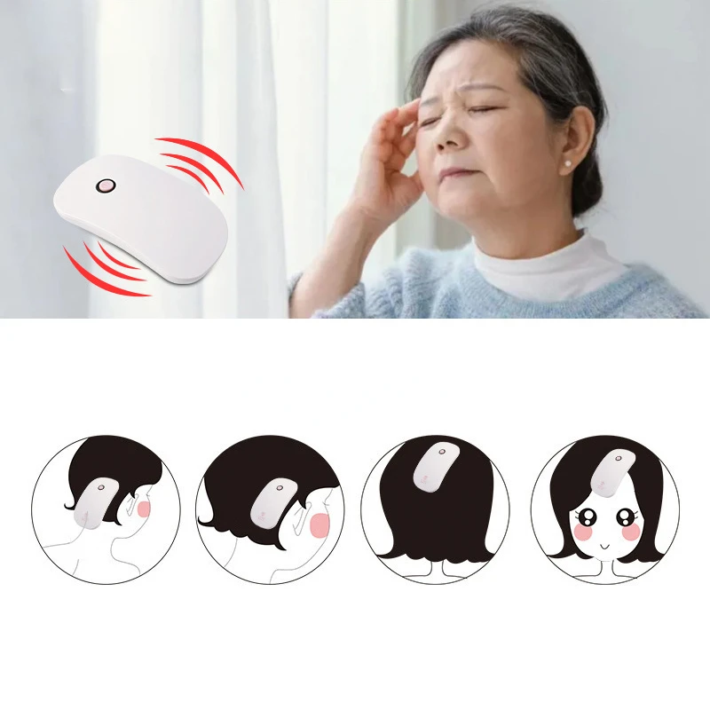 Portable Electric Head Massager Brush Vibration Hair Scalp Massager Comb Anxiety Physiotherapy Apparatus Relieve Anxiety