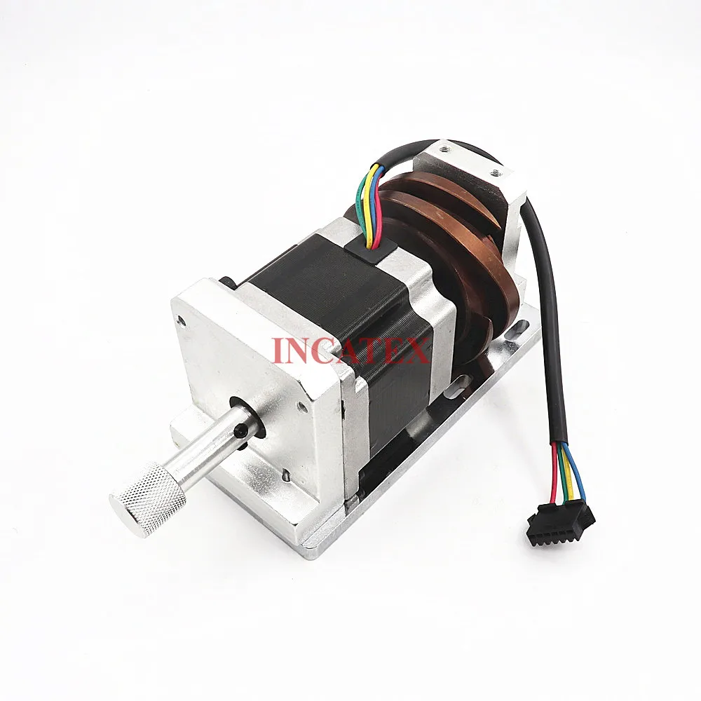 Prodigi AEMco Feiya ZGM Haina CAMFive Chinese Cap Tubular Embroidery Machine Spare Parts Color Change Motor With Cable