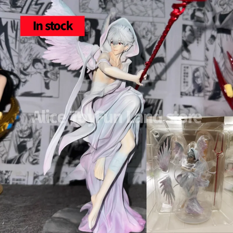 

В наличии: Фигурка Евангелион Эва Нагиса Кавору с крыльями ангела, аниме-модель, статуэтка GK, коллекционная настольная декорация, подарок для фанатов