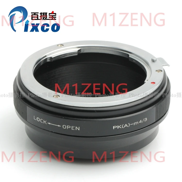 

Переходное кольцо для объектива Pentax для камеры Olympus Panasonic GH1 gh4 GF1 GF3 gf5 gf6 GX1 GX7 EPL5 EM5 EM1 EM10 E-PM2