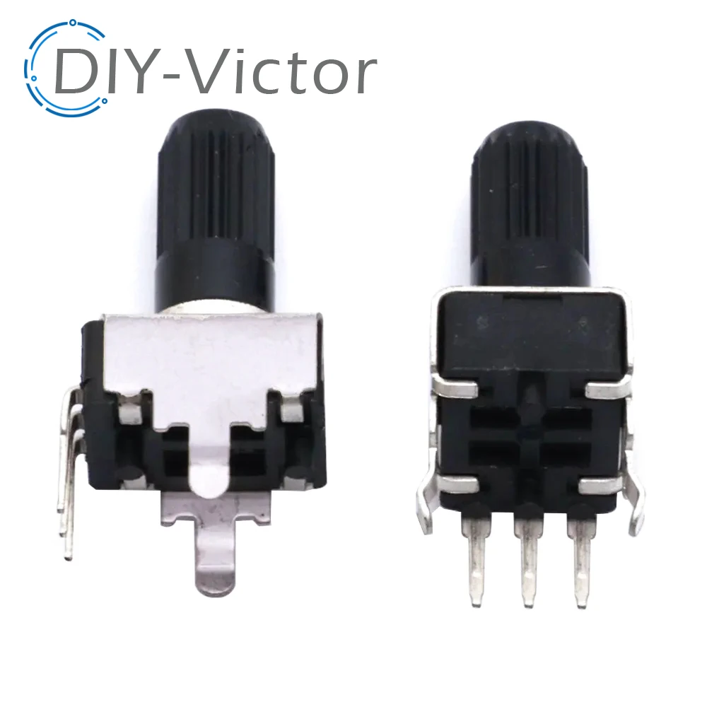 5PCS/LOT RV09 Vertical Adjustable Potentiometer 1K 2K 5k 10K 20K 50K 100K 1M 0932 9 Type 3pin Seal Potentiometer 5pcs/lot