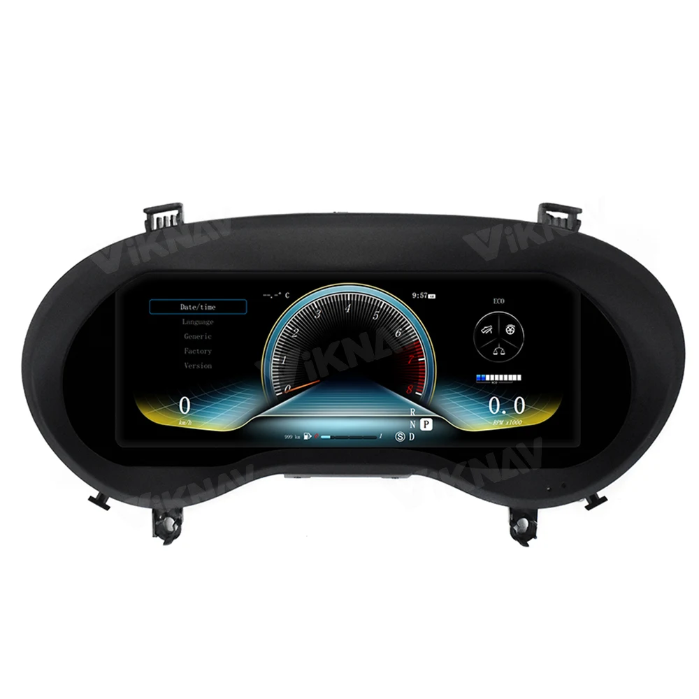 

Viknav Digital Instrument Cluster Car Speed Meter For Mercedes Benz Vito 2015-2021 Linux System Car Instrument Cluster