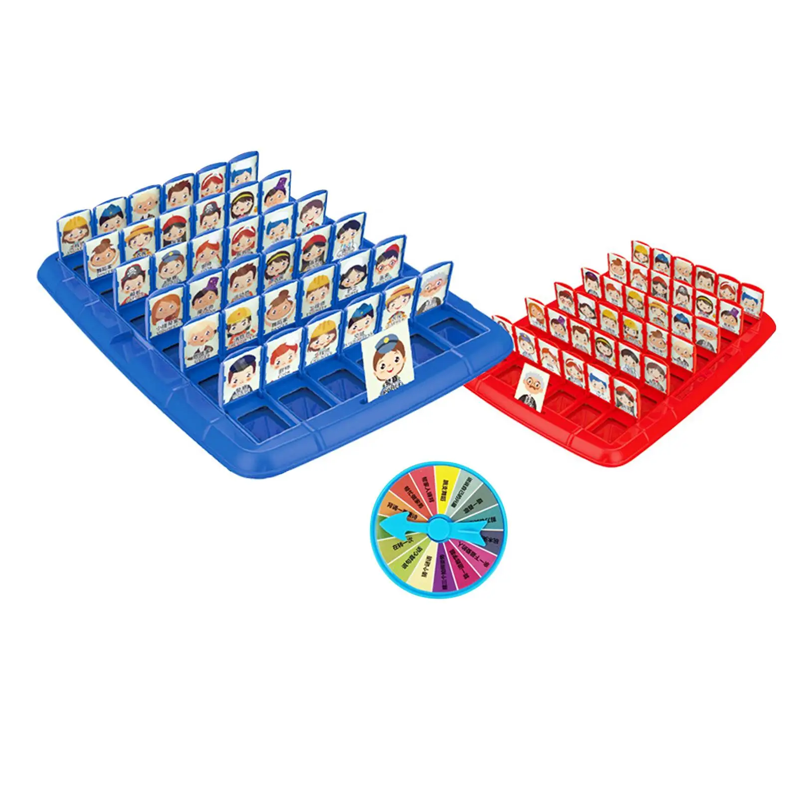 Guessing Who Game Novelty Classic Educational Reasoning Game Board Game for Children Party Prop Gifts Travel Games Girls