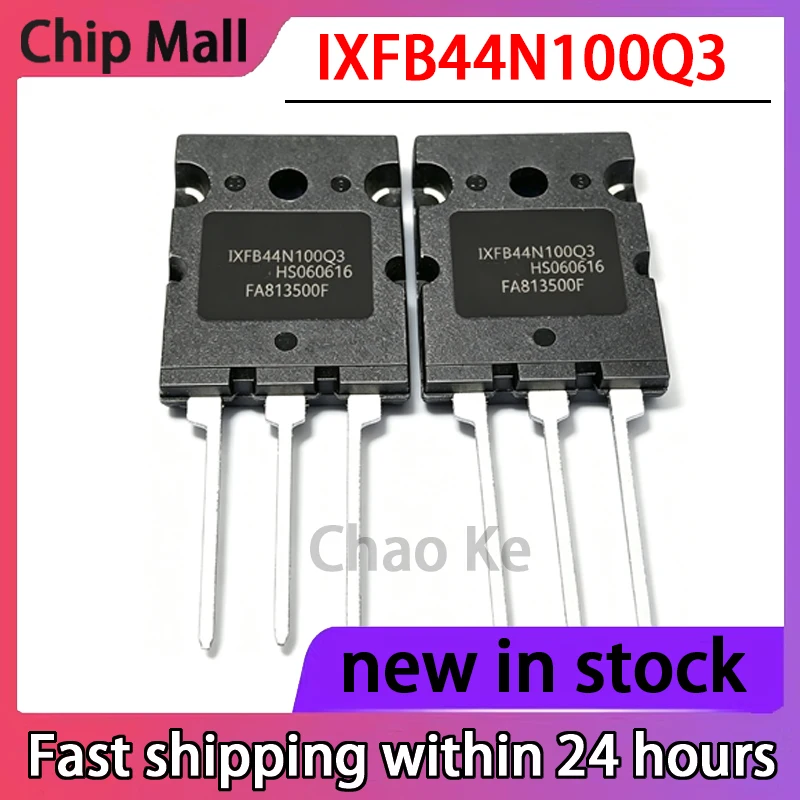 5PCS IXFB44N100Q3 44N100Q3 TO-3PL New 44A 1000V High-power MOSFET in Stock