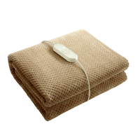 Electric heating blanket Underbed single bed 9 steps timer machines washable overheating protection 150x80cm