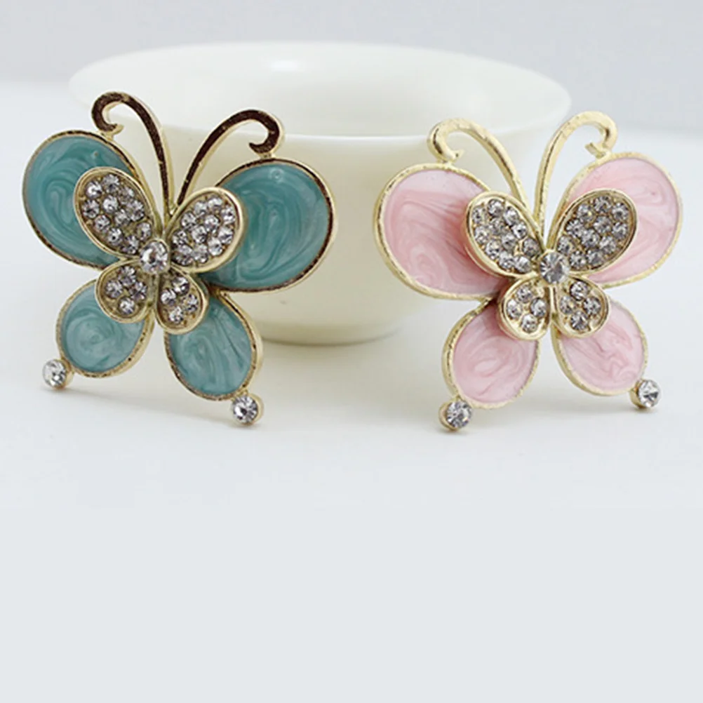 3pcs Alloy Phone Case Rhinestones Decor Diy Jewelry Accessories Sticker Pink For Shoes Bags Home Decoration Phone Accessories