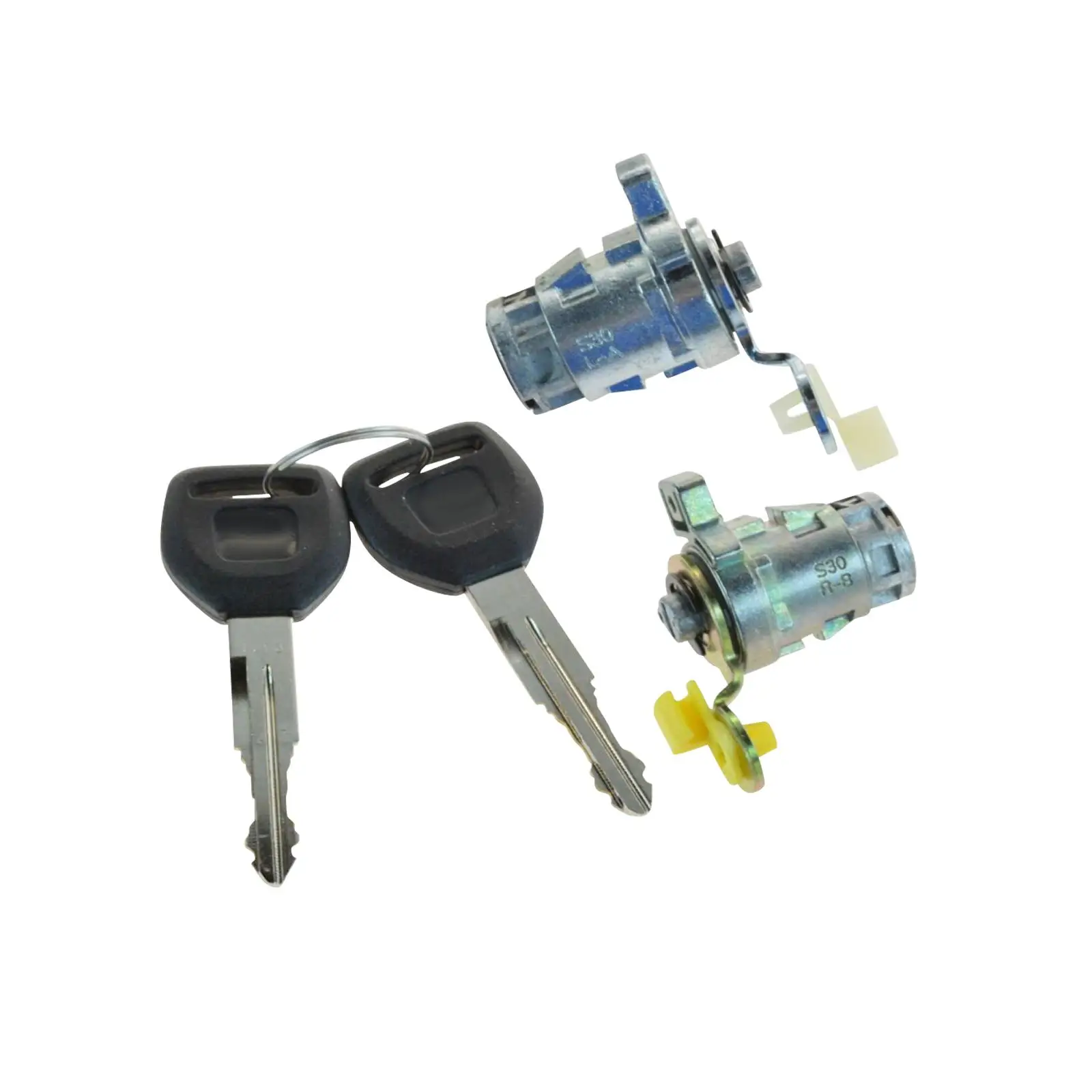 Door Lock Cylinder Replacement Metal Front Assembly with Keys for Fiat Ducato 2005 Motorhomes Hyundai Accent Auto Parts