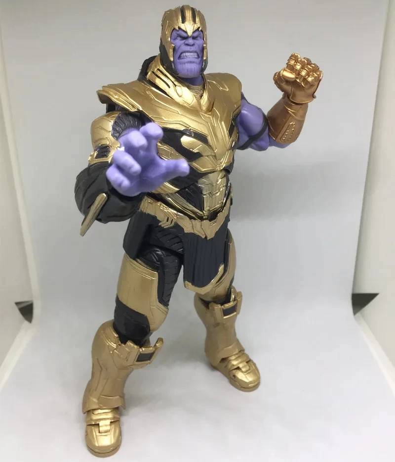 Marvel SHFiguarts Thanos Action Figures Avengers Infinity War BJD Action Figures Collectable Model Toys Ornaments Birthday Gifts