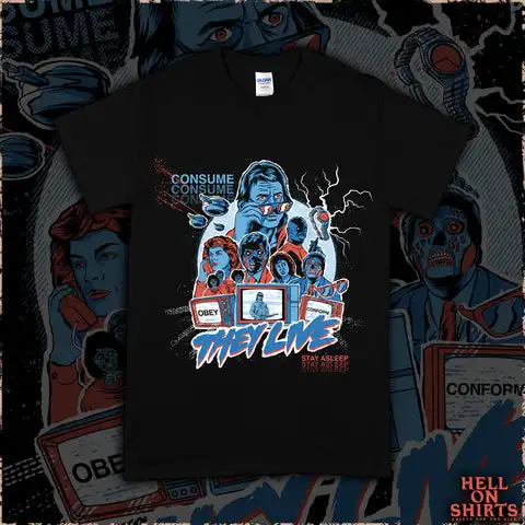 

"THEY LIVE WE SLEEP" SHORT SLEEVE T-SHIRT