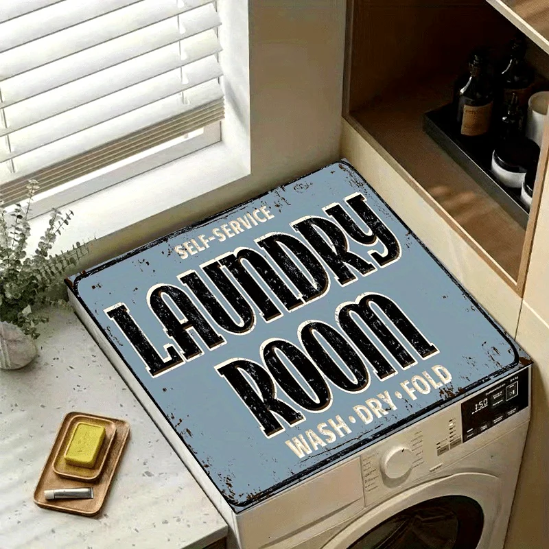 

Чехол для стиральной машины с принтом, 1 шт., чехол для микроволновой печи, подходит для аксессуаров для прачечной и кухни