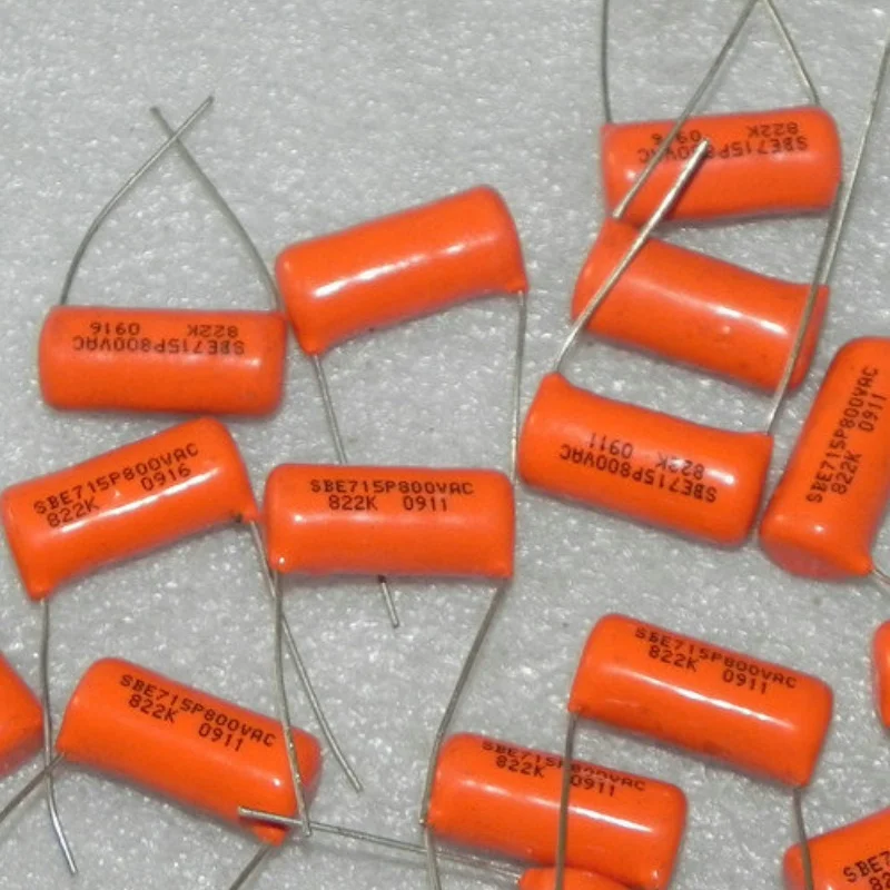 10PCS SBE 715P 1200v 0.0082uf 822k 8200pf 800vac MKP film capacitor