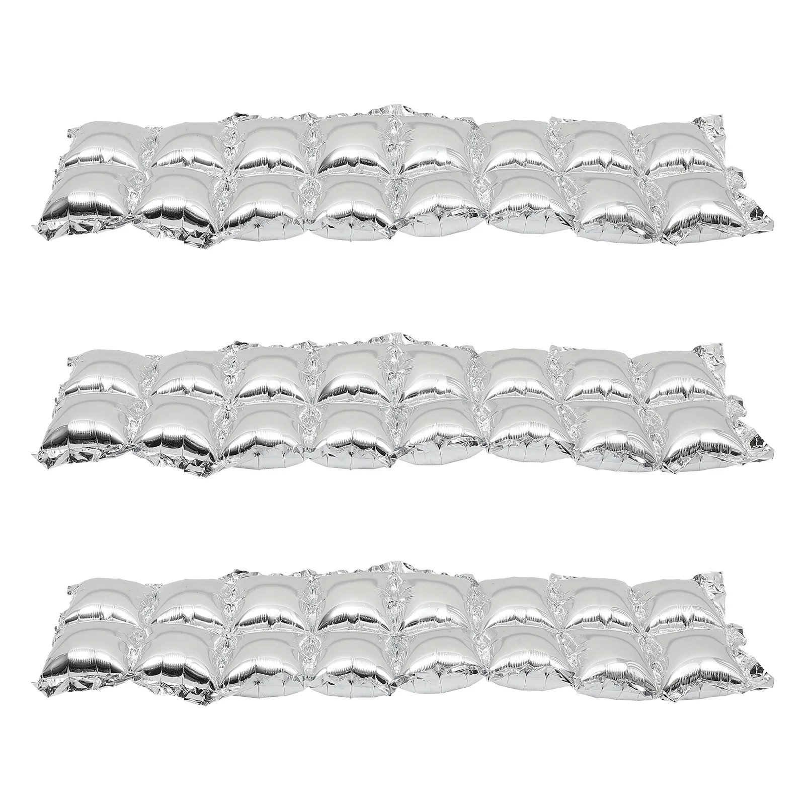 

3pcs Balloon Photo Background Aluminium Film Party Supplies Double Row Square Party Balloon Birthday Decor Photo Props