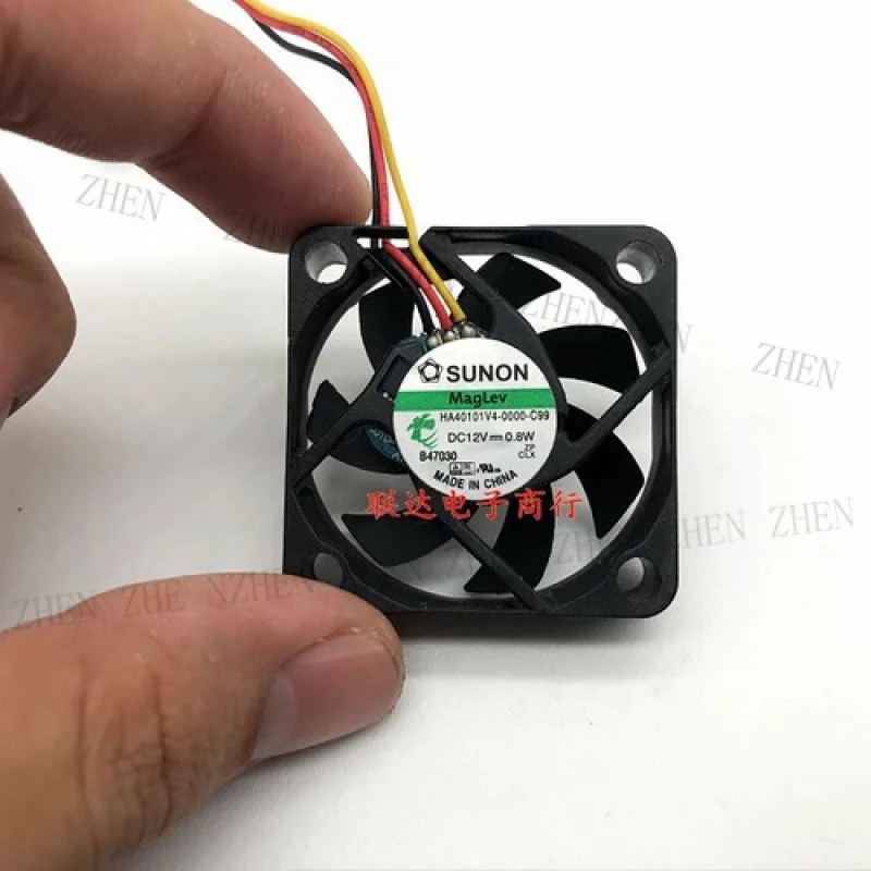 Y for HA40101V4-000U-C99 4CM 4010 DC12V 0.8W 3-Wire Cooling Fan