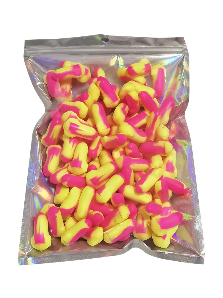 50 paires de bouchons d'oreilles anti-bruit, insonorisation du sommeil, bouchons d'oreilles anti-bruit, réduction du bruit mécanique d'usine d'étude