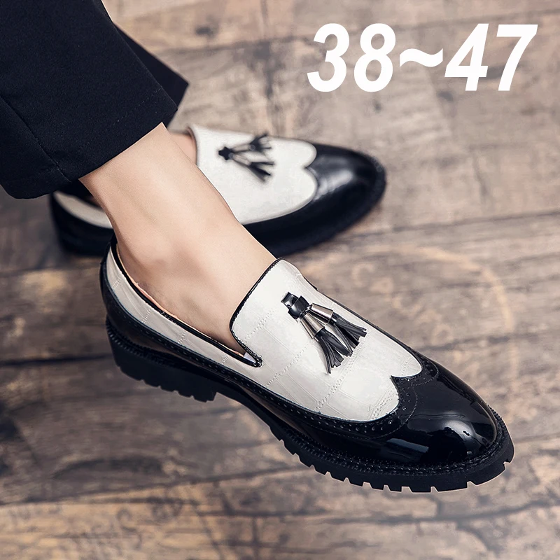 Туфли мужские классические, офисные лоферы, роскошные дышащие, Повседневная Кожа, мокасины для вождения, деловой стиль, три цвета