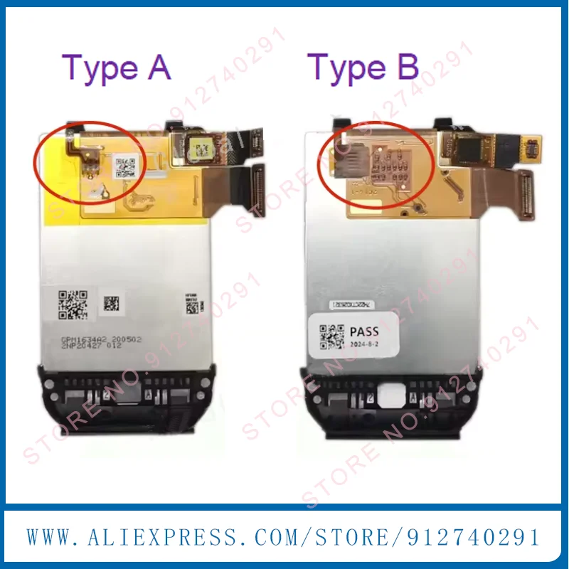 Original OEM LCD Car Key Parts For BMW 520 525 530 535 540 5/7 Series GPSM1634A0 FM1634A01-G LCD Replacement