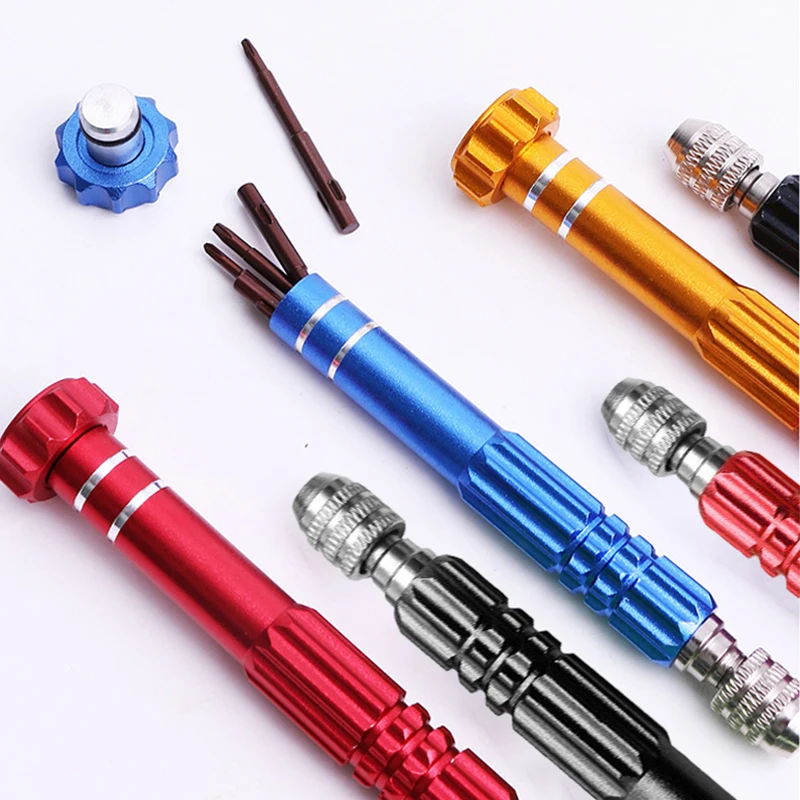 Eyeglass Repair Kit 5 in 1 Multifunctional Small Screwdriver Eyeglass Repair Tool Accessory for Eyeglass Watches Electronics
