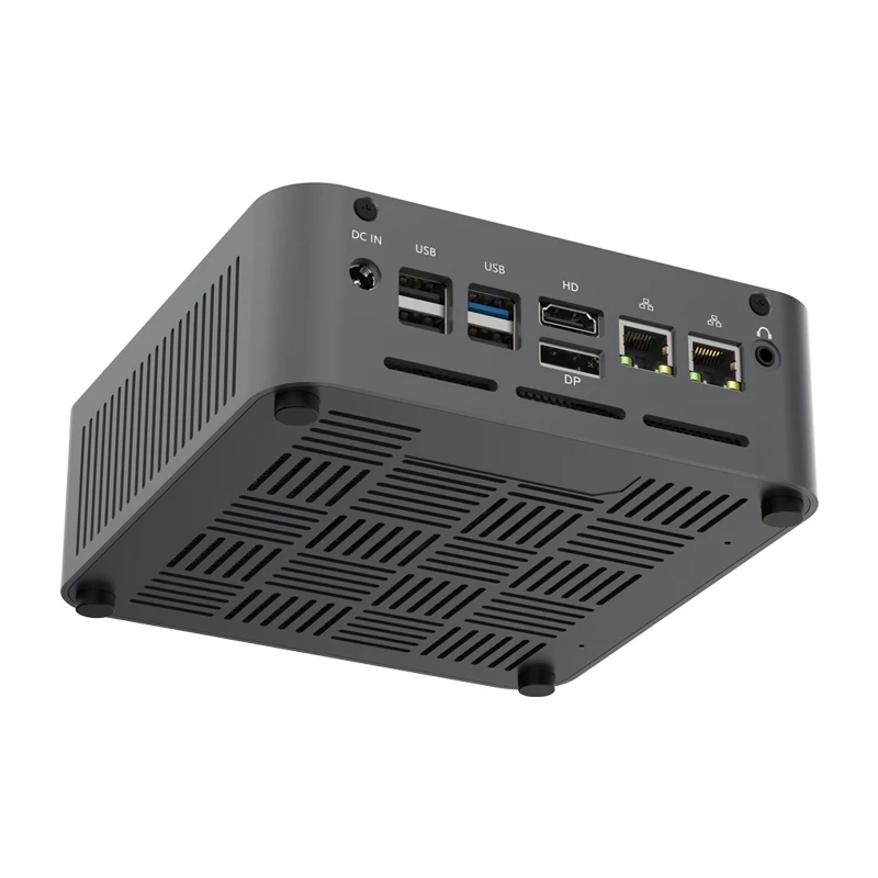 Helorpc-Mini PC para juegos 2LAN, Ordenador de oficina con Inter I7-13700H, Dual DDR5, 5200MHz, compatible con Windows 10/11, WiFi6, Bluetooth 5,2