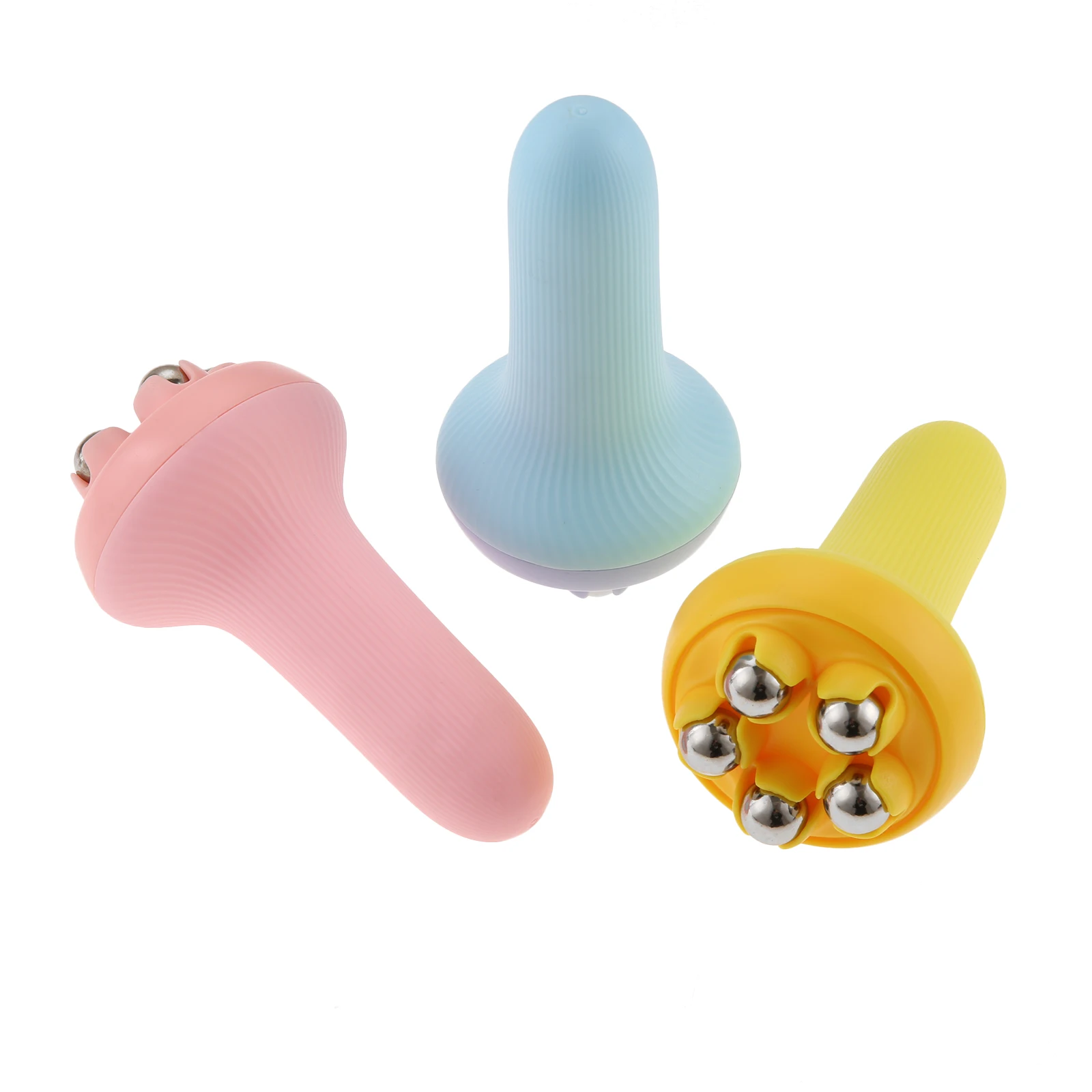Ball Roller Massager Inner Legs Muscle Relaxation Abdominal Shaping Stress Relief Soothing Stress Sliming Waist Portable Beauty