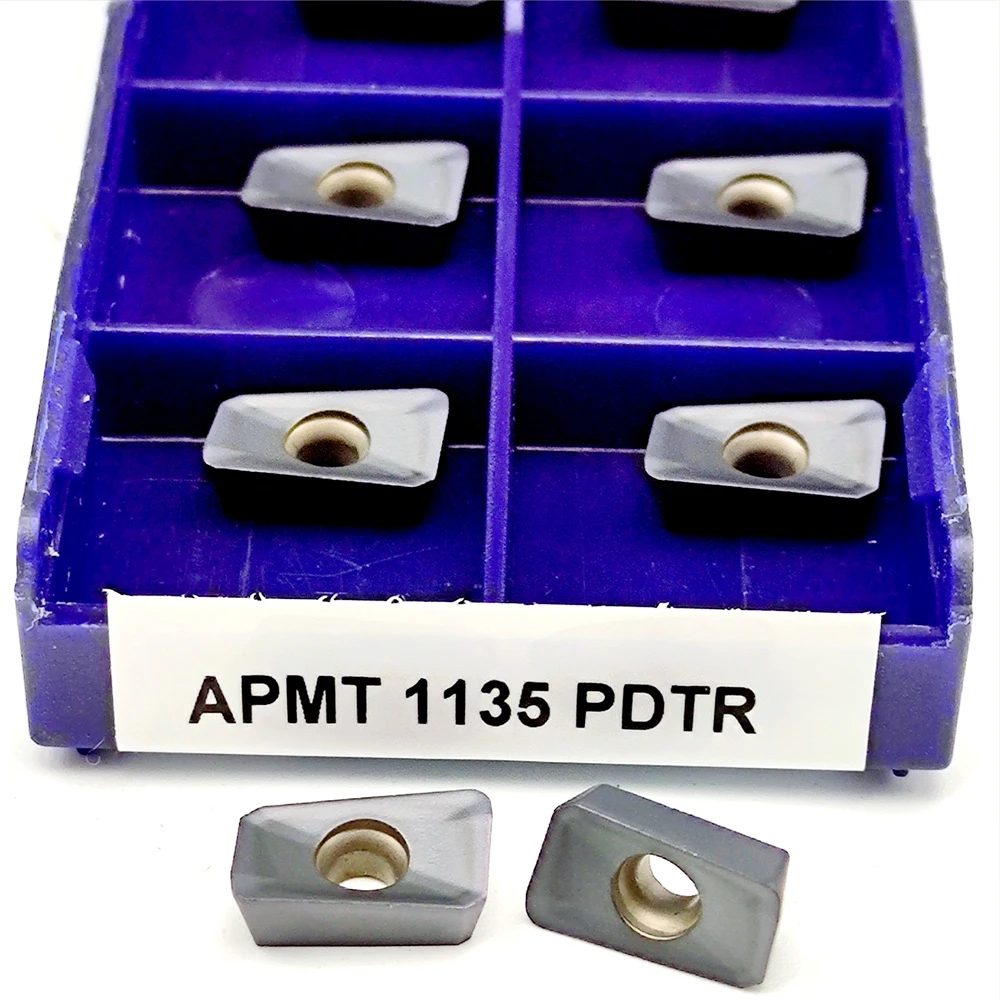 Carbide Insert  APMT1135 PDTR LT30 for Steel Stainless Iron CNC Lathe Tools Indexable Turning Blades APMT 1135 Milling Tools