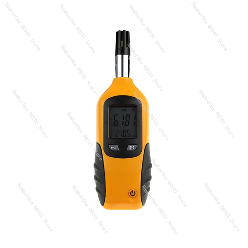 Handheld Portable Digital Thermohygrometer Industrial High Precision Wet Bulb Dew Point Electronic Screen Thermohygrometer