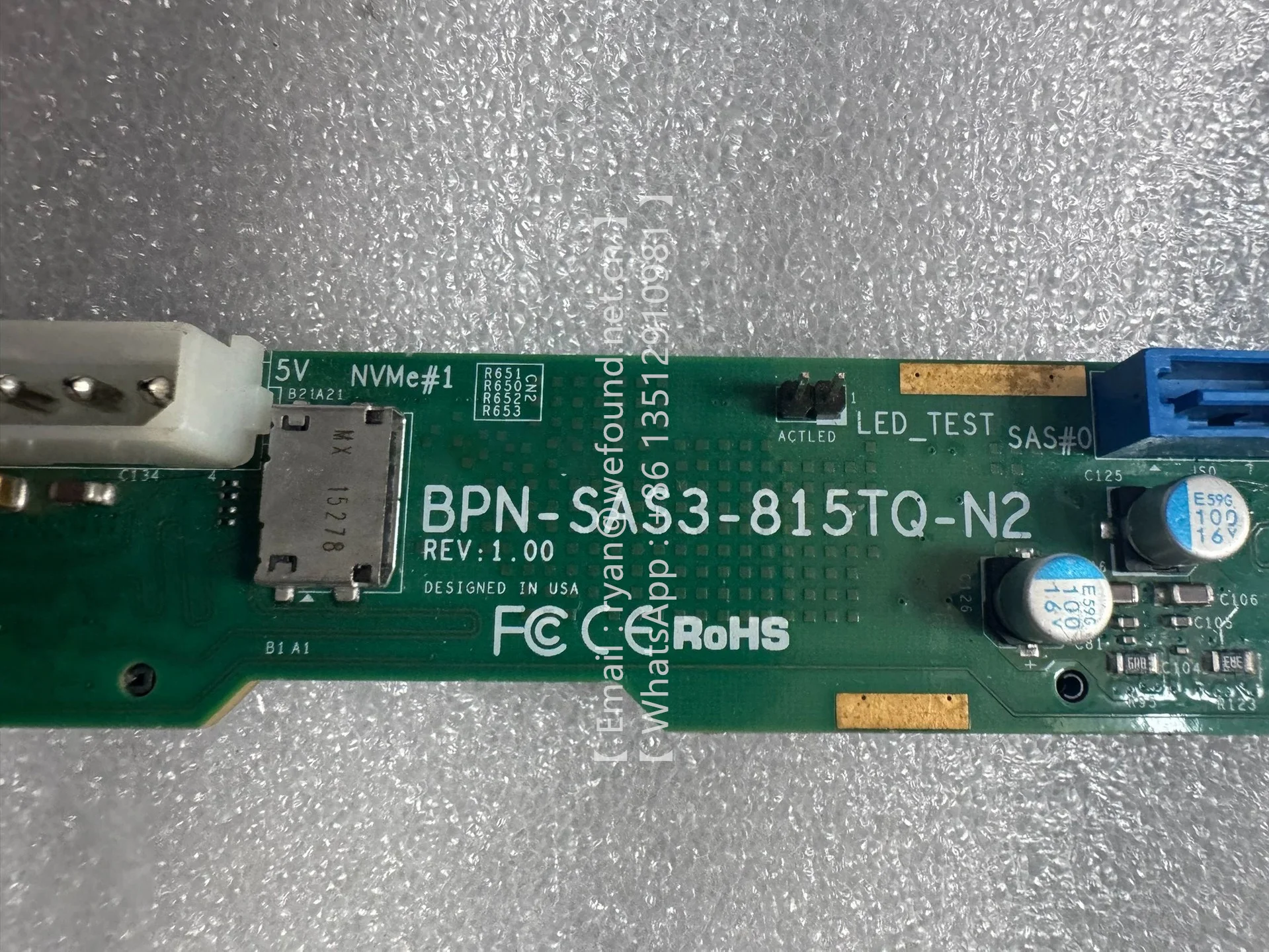

BPN-SAS3-815TQ-N2 backplane