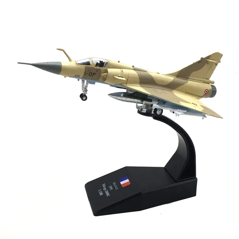 Diecast Metal 1/100 Scale For Dassault Mirage 2000 Mirage 2000c France Air Force Aircraft Airplane Fighter Model Toy Collection