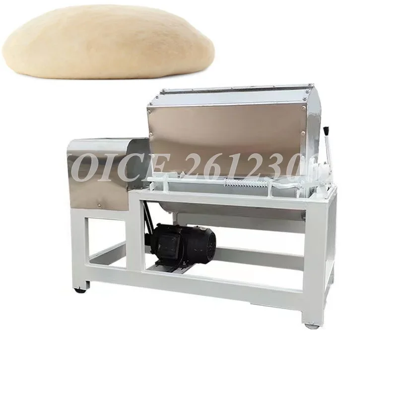 

Stainless Steel Horizontal Pizza Dough Mixer Multifunctional Commercial Dough Mixer Modern Kneading Technology Flour Maker