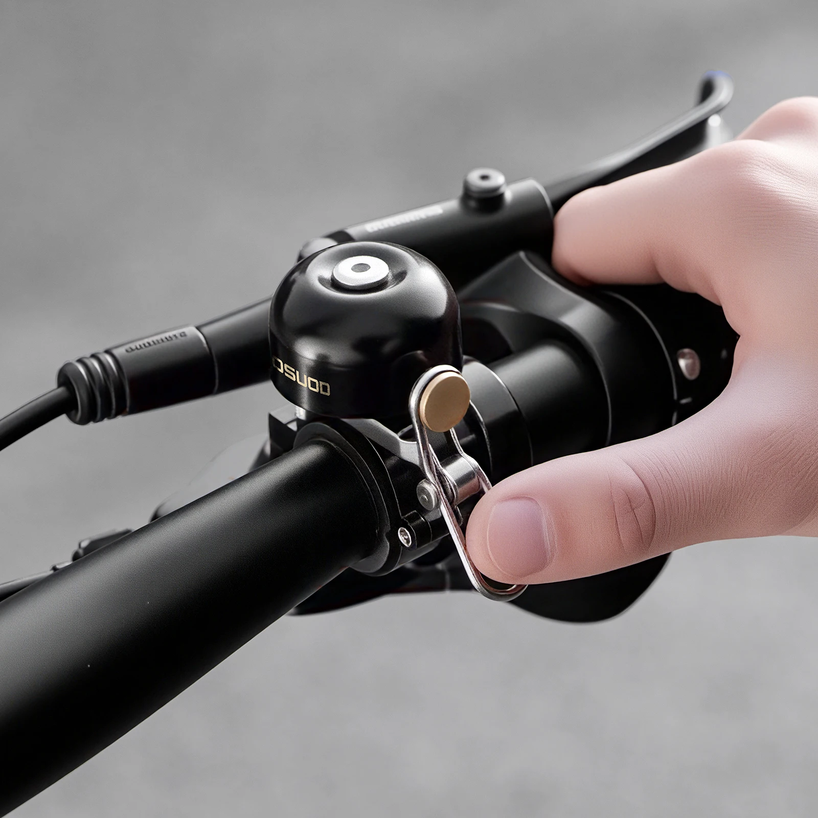 TOSUOD Mini-Fahrradklingel, wasserdicht, leicht, klarer, lauter Ton, Fahrradklingel für MTB, Rennrad, Radfahren – Detail 10