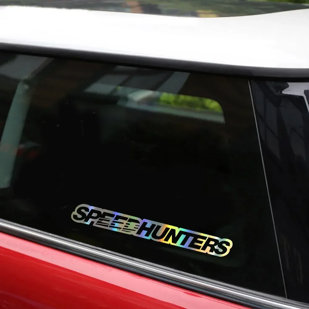 15cm SpeedHunters Car Decoration Products Stickers on Motorcycle Accessories PVC Decals Sunscreen and Waterproof Personality,