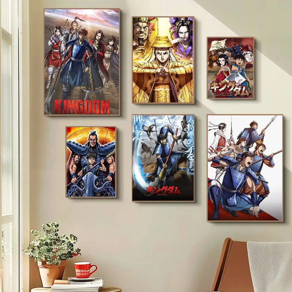 Anime Kingdom Funny Cute Cartoon Posters Prints Canvas Painting Wall Art Picture Living Room Home Decor
