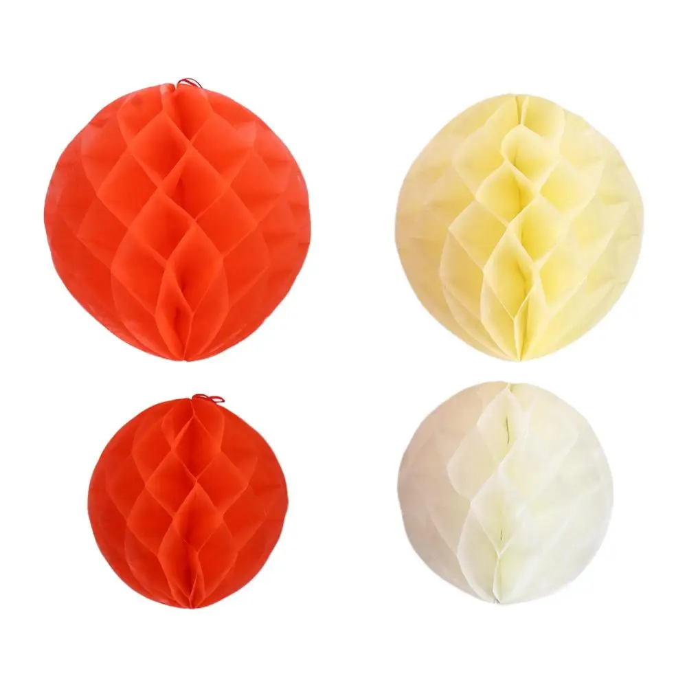 Good Fortune Paper Honeycomb Ball Lantern Good Luck Best Wishes Party Decoration Lantern Happiness Party Pendants Lantern Home