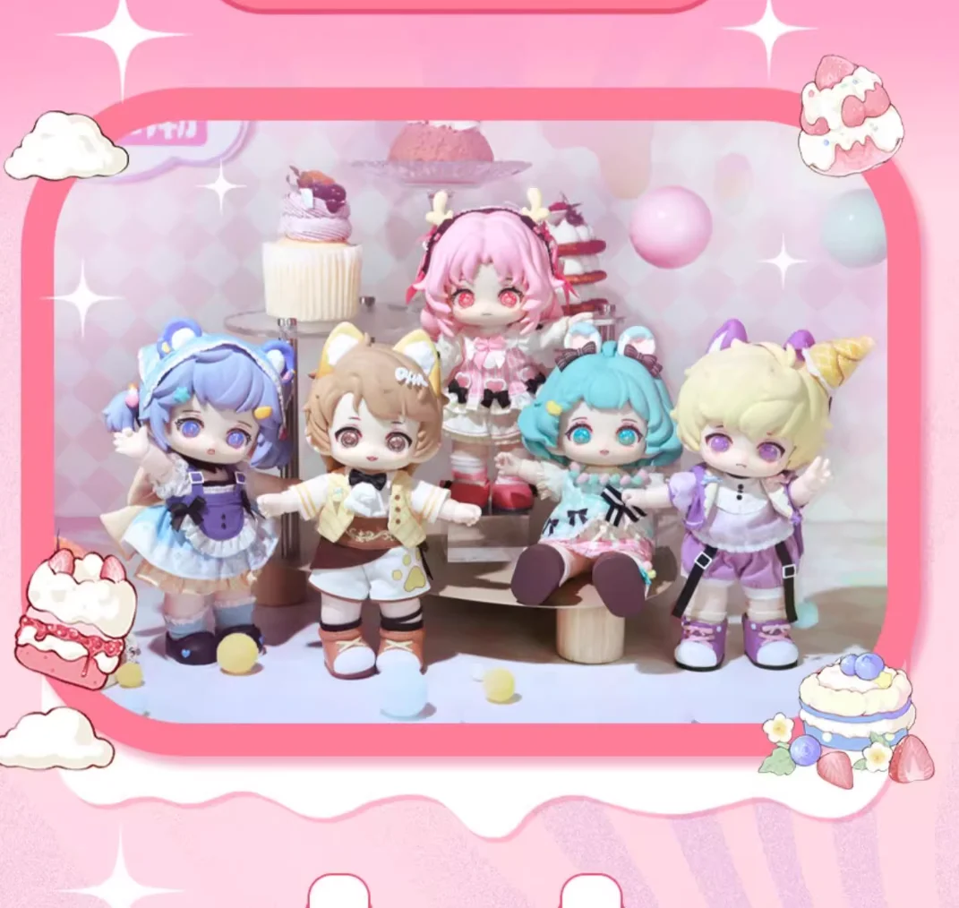 

Hani Sweet Afternoon Tea Series Doll Desktop Decoration Doll Birthday Gift from Mystery Box cute doll ornament