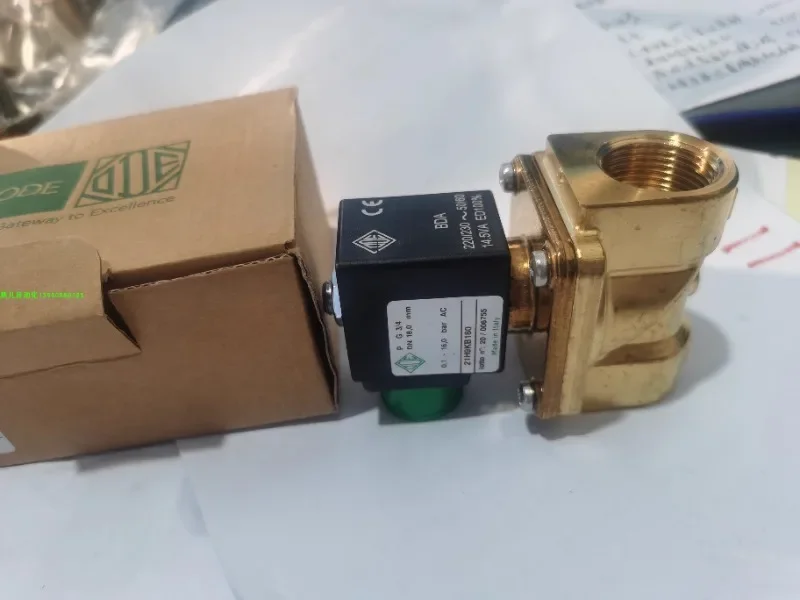 Original ODE solenoid valve 21H9KB180 DN18 G3/4 six point solenoid valve