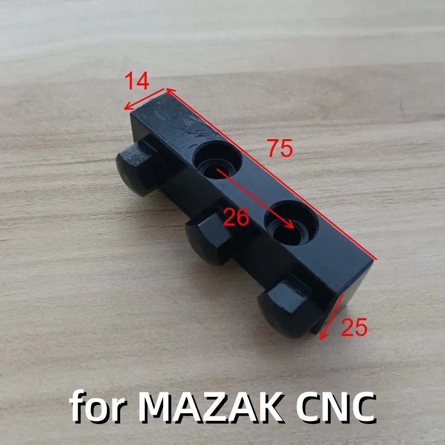 for MAZAK CNC Lathe Turret Tool Block Pad Wedge Tool Holder Turret Turning Tool Press Block Turning Tool Slant Block