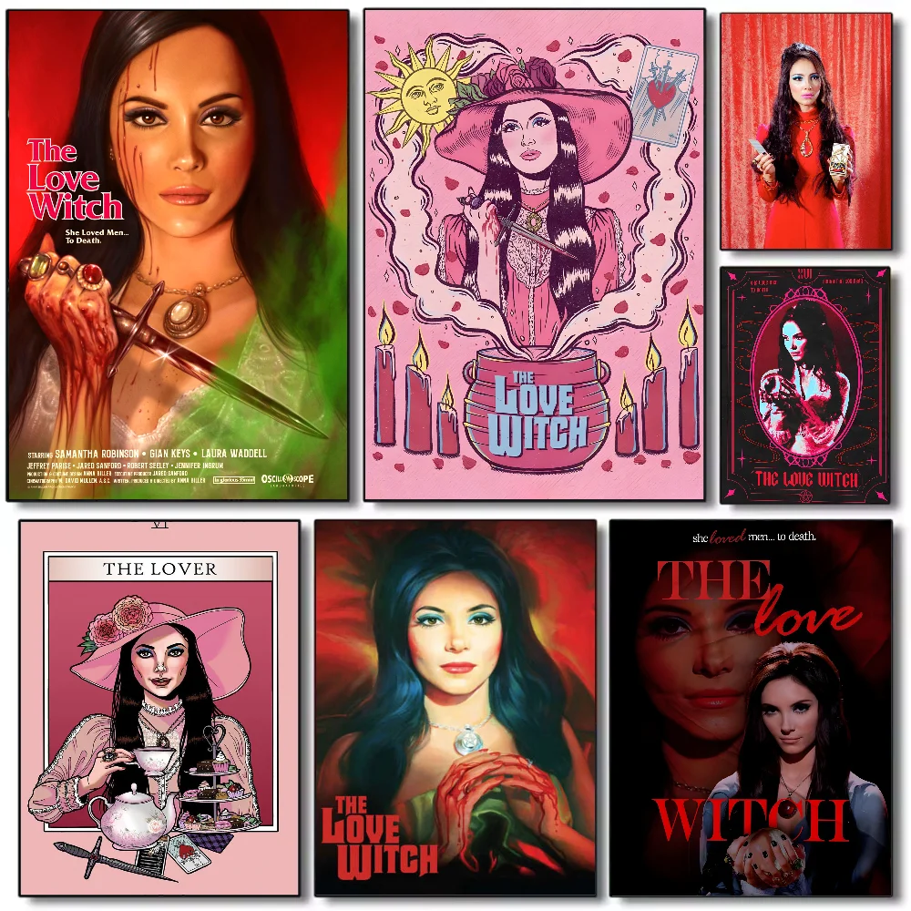 

Poster The Love Witch Retro Anna Biller Cult Poster art sticky wall waterproof home living room bedroom bar aesthetic decoration