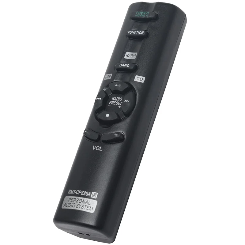 RMT-CPS20A RMTCPS20A Replace Remote Control for Sony Personal Audio System ZS-PS20CP ZSPS20CP