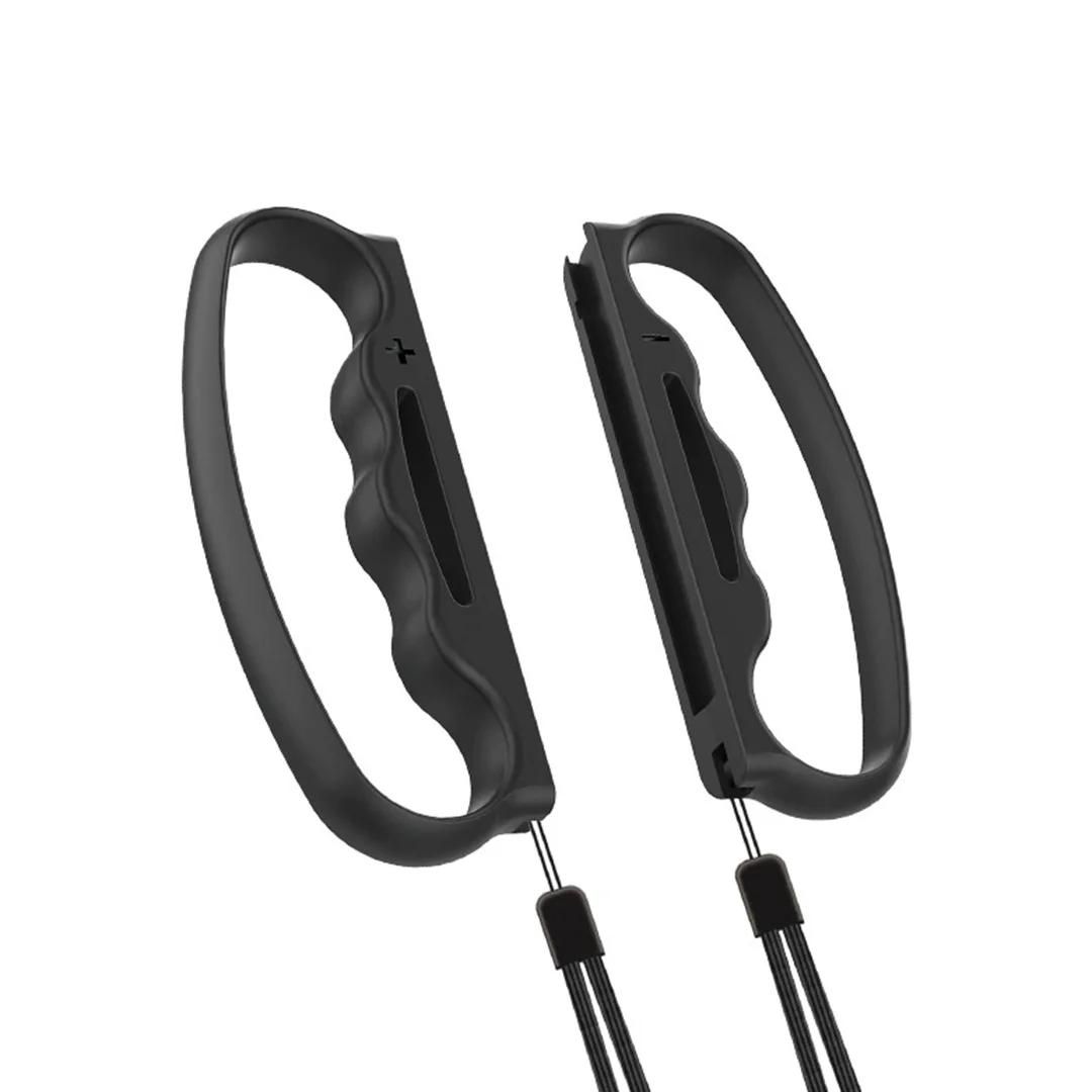 2 PCS Switch Boxing Grip For Nintendo Switch Joy Con Controller Handle with Wrist Strap Fitness Boxing Grip Game Accessory