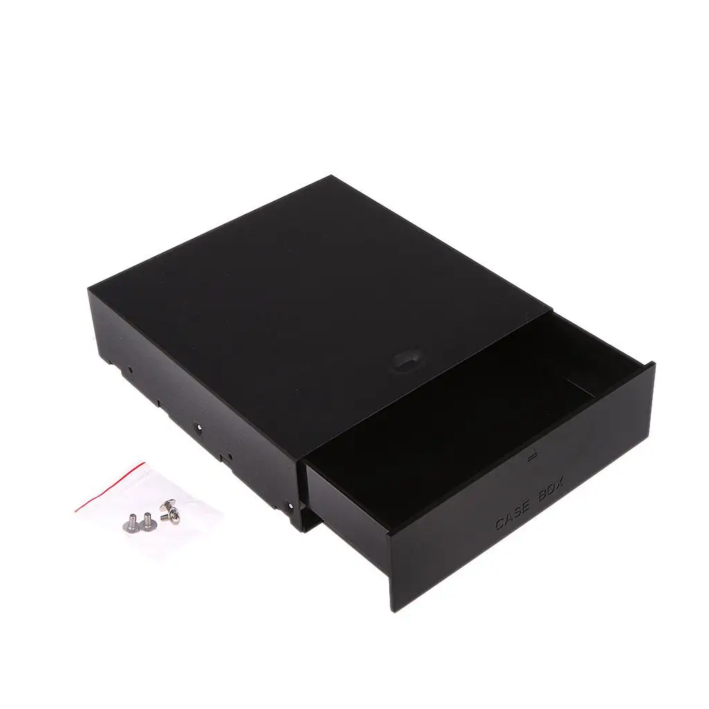 Computer 5.25 '' Drive Bay Storage Drawer Box Tray For DVD/CD  Disc