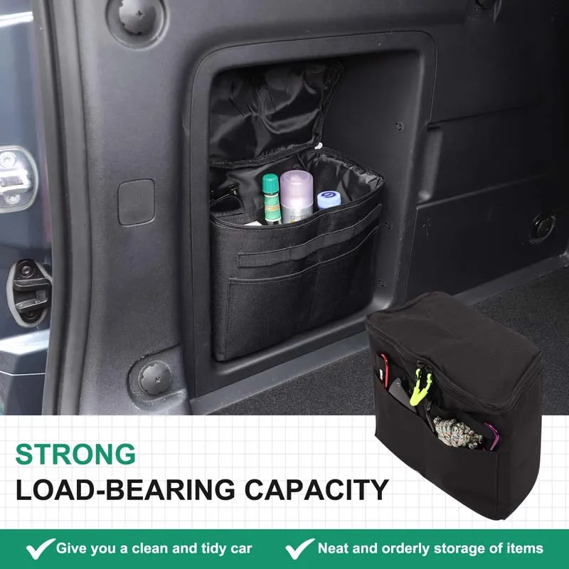 

Left Car Trunk Organizer Cargo Storage Bag Oxford Cloth Car Trunk Box High Quality Car Supplies For Deepal 2024 Fit Base Version