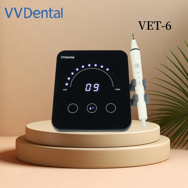 VVDental Ultrasonic Scaler fit EMS WOODPECKER for Remove Teeth Plaque Calculus New Type Smart Touch Screen Scaler Whitening Tool