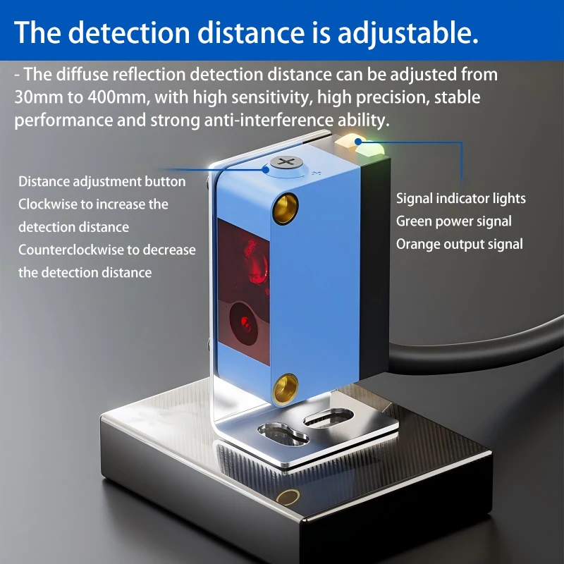 Background suppression of photoelectric sensors- Photoelectric switch- Intersecting sensors