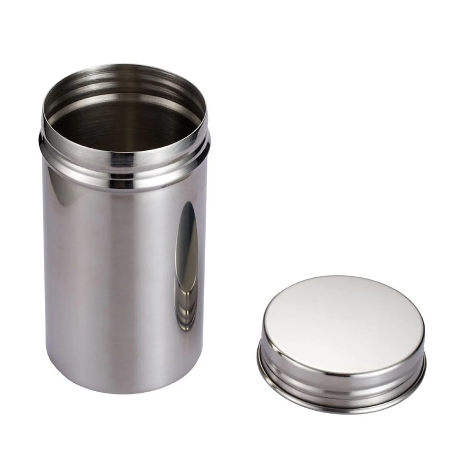 304 Stainless Steel Sealed Storage Jar Tea Coffee Beans Container Kitchen Sealed for Loose Leaf Tea Miscellaneous Grain Tank