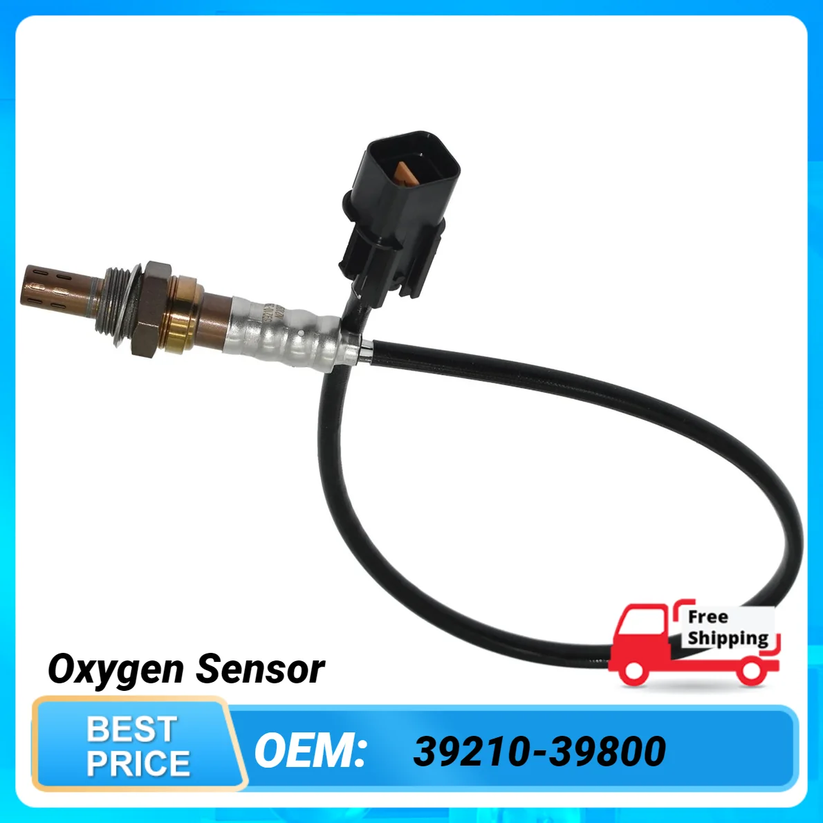 1PCS Oxygen Sensor 39210-39800 3921039800 For Kia Sedona 2002, Amanti 2006, Hyundai XG350 2002-2005, Santa Fe 2003-2006