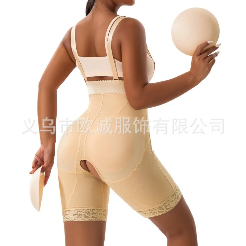 Woman Shapewear Slimming Sheath Shaper Body Flat Belly Binder Flat Belly Push Up Buttock Enhancer Lifter Butt Hip Bodysuit Fajas