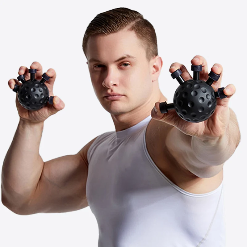 2pcs Set Finger Hand Grips Device Home Gym Grippers Fitness Strength Muscle Training Equitment