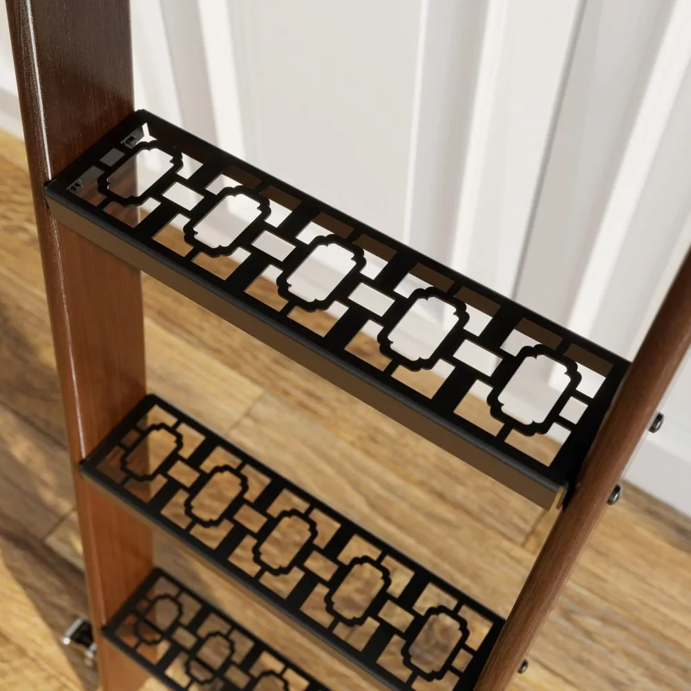 

8-Pack of Vintage Library Ladder Steps with Spindle