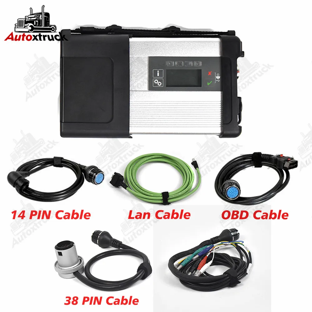 CF52 Laptop MB Star C5 Car Truck Diagnosis Multiplexer DOIP WIFI SD Connect C5 with Xentry DAS EPC Car Truck Diagnostic Tool