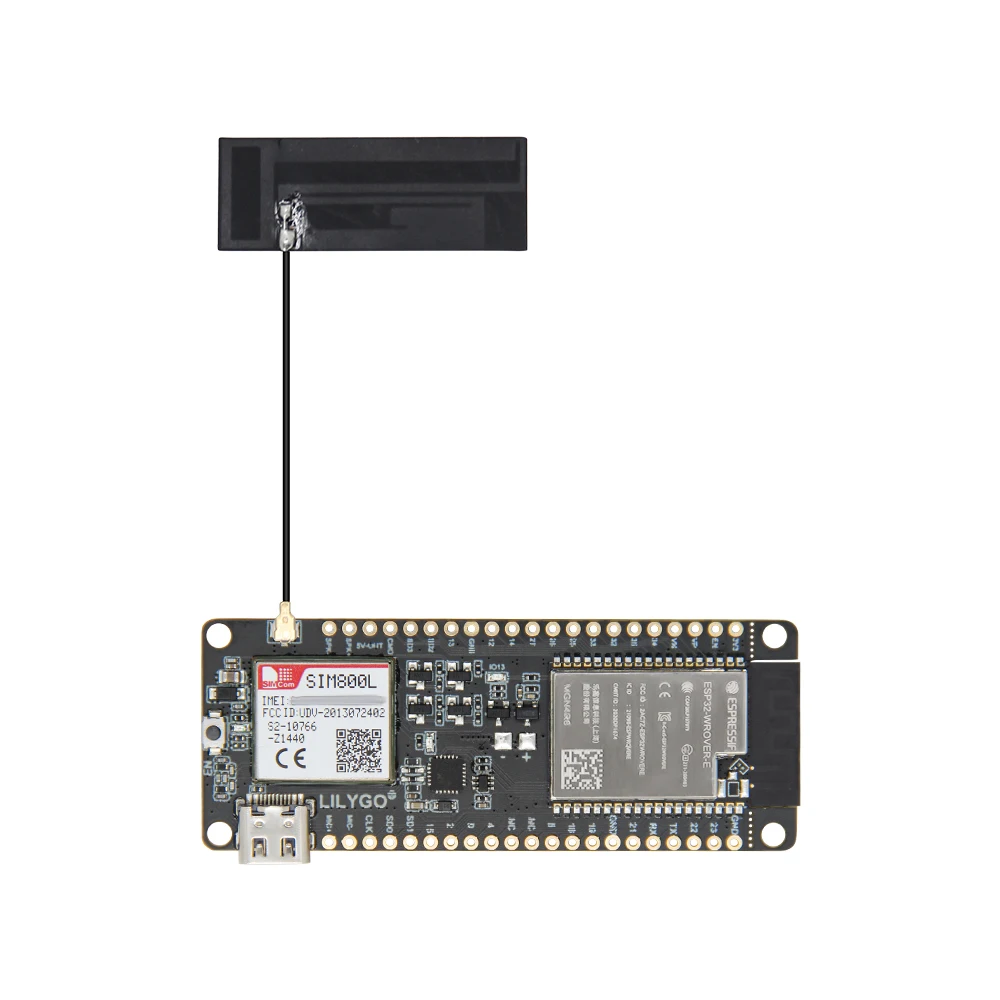 

4ESP32 V1 WIFI Bluetooth Module FPC Antenna Integrated SIM800L for Wireless Data Transmission